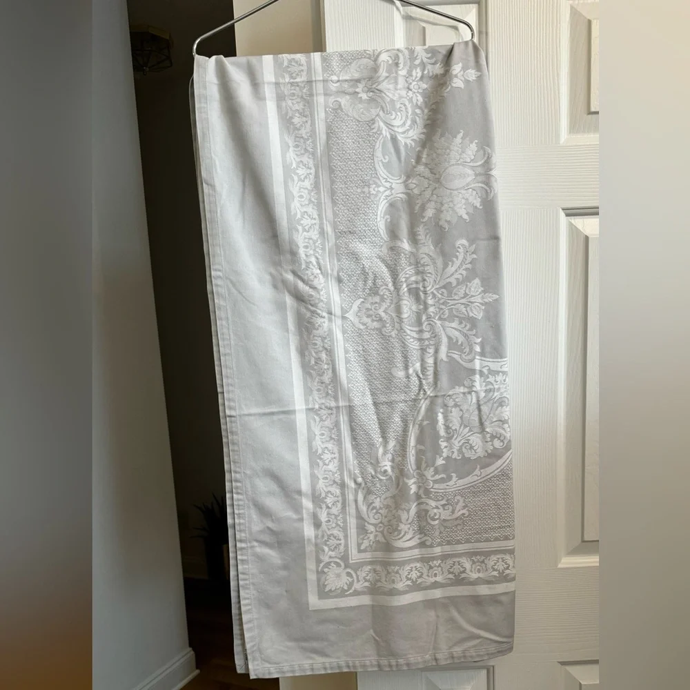 GARNIER-THIEBAUT france 100% COTON-COTTON BAUMWOLLE Tablecloth 74”